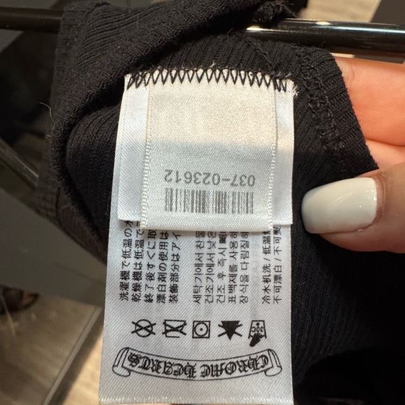 Chrome hearts men F U Black Tank Top with White Logo - Picture 5 of 7